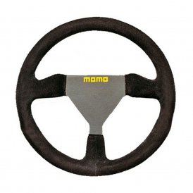 Racing Steering Wheel Momo MOD.11 Black Ø 26 cm Suede