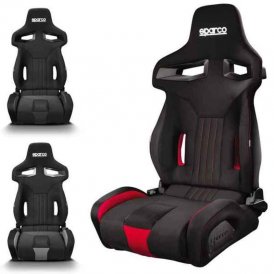 Seat Sparco R333 Black/Grey