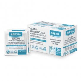 Disinfectant wipes Brevia (24 uds)