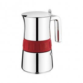 Italian Coffee Pot BRA A170567 (6 Cups) Stainless steel