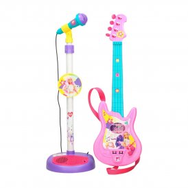 Music set Barbie Microphone Baby Guitar