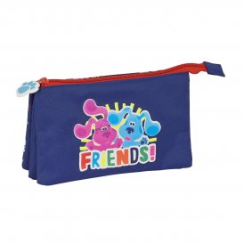 Blue's Clues blå's Clues Trippelbag Marineblå (22 x 12 3 cm) Polyester