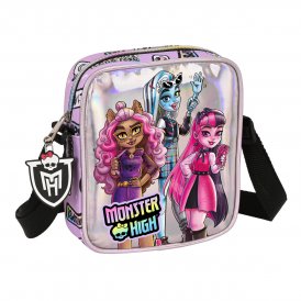 Shoulder Bag Monster High Best boos Lilac 16 x 18 x 4 cm