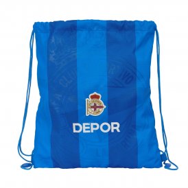 R. C. Deportivo de La Coruña Skopåse med remmar R. C. Deportivo de La Coruña Blå 35 x 40 x 1 cm