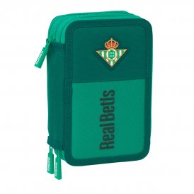 Real Betis Balompié Trippel Pennal Akvamarin 12, 5 x 19, 5, cm 37 Deler Polyester