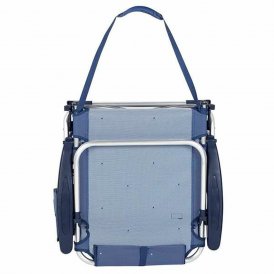 Aktive Strandstol Mørkeblå 51 x 45 76 cm Strand Aluminium