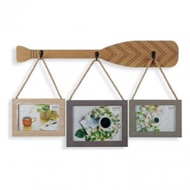 Photo frame Versa Multiple Paddle Rope MDF Wood (5 x 35 x 55 cm) (35 x 55 cm)