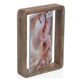 Photo frame Versa Wood Aluminium 3 x 17,8 x 13,2 cm (10 x 15 cm)