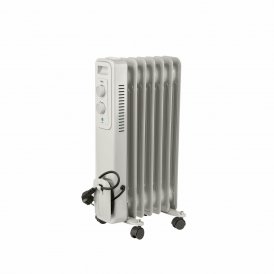 JATA Oljeelement (6 ribbor) Vit 1500 W