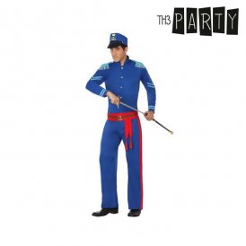 Costume for Adults Th3 Party Blue (4 Pieces)