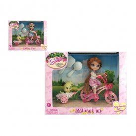 Doll with Pet Leisure Time 63072