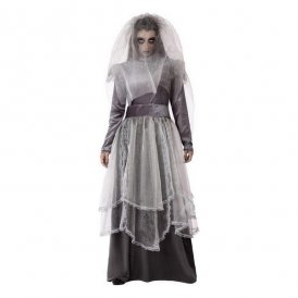 Costume for Adults Grey Zombies (3 Pieces)
