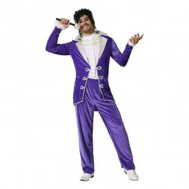 Costume for Adults Rock star Purple