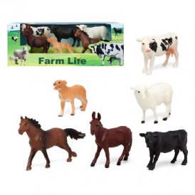 Animal figures Farm (6 pcs)