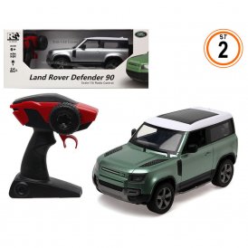 Remote-Controlled Car Land Rover White Grey 1:16