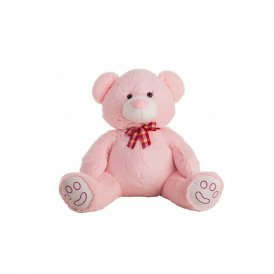 BigBuy Fun Teddybjørn Evy rosa 70 cm