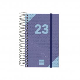 Diary Finocam 2023 Blue (7,9 x 12,7 cm)