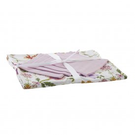 Tablecloth and napkins DKD Home Decor Cotton (150 x 150 x 0.5 cm) (36 x 35 x 0,5 cm)