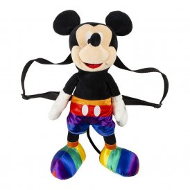 Casual Backpack Disney Fluffy toy Multicolour