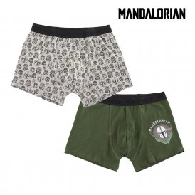 Men's Boxer Shorts The Mandalorian Multicolour (2 uds)
