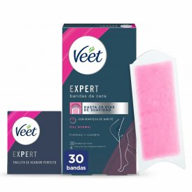 Veet Kroppshårfjerningsstrips Veet Expert (30 enheter)