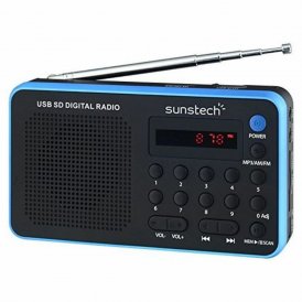Sunstech Transistorradio RPDS32BL Svart