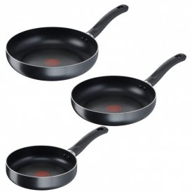 Panne Tefal EASY COOK 3UDS Hvit Aluminium Ø 24 cm Ø 20 cm Ø 26 cm 3 Deler (Fikset C)