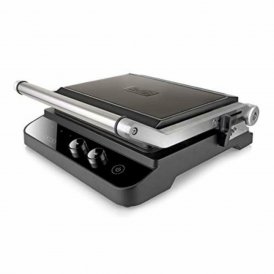 Black & Decker svart & Decker Elektrisk Grill BXGR2000E Svart 2000 W Rustfritt stål