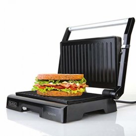 Black & Decker svart & Decker Elektrisk Grill svart & Decker BXGR1000E 23 x 14,5 cm 1000 W