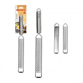 Grater Quttin Stainless steel Silver (17,5 x 2,6 cm)