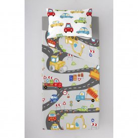 Top sheet Cool Kids Scalextric (Bed 90)