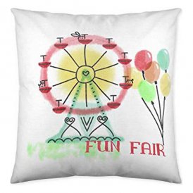 Cushion cover Cool Kids Fun Fair (50 x 50 cm)