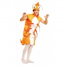 Costume for Adults Size M/L Prawns
