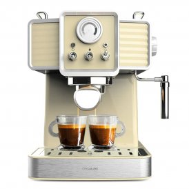 Cecotec Ekspress Manuell Kaffemaskin Power Espresso 20 1, 5 L Gul Rustfritt stål