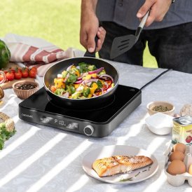 Cecotec Induksjonsvarmeplate Full Magma 2000 W Svart Glass