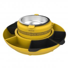 Cecotec Quesadilla- og tortillamaskin Fun Taco Andale Gul Plast