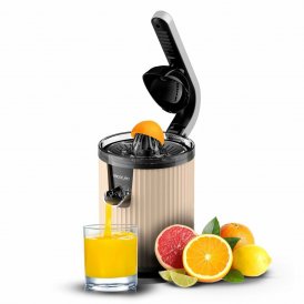 Cecotec Elektrisk Juicer Xqueeze RetroJuice 600 beige W Rustfritt stål