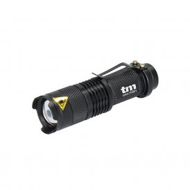 Zaklamp LED TM Electron TME Zwart 3W