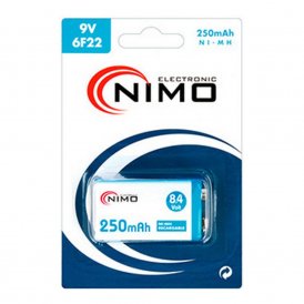 Oplaadbare Batterij NIMO RC22/9V 250 mAh