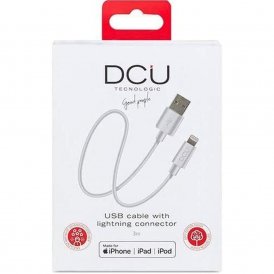 USB Cable for iPad/iPhone DCU 3 m White