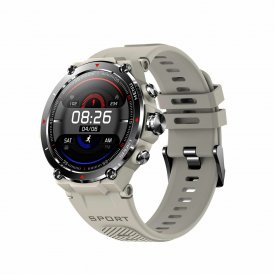 DCU Tecnologic Smartklokke STRAVA 1, 3" Svart Silikon