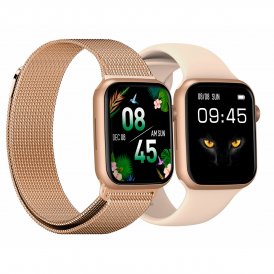 DCU Tecnologic Smartklokke DCU COLORFUL 2 Gyllen