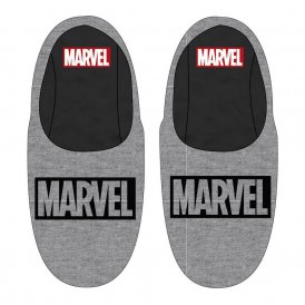 House Slippers Marvel Grey