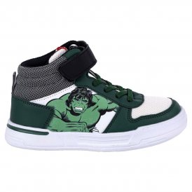 Kids Casual Boots The Avengers Hulk Green