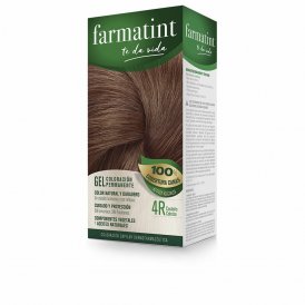 Farmatint Pysyvä väriaine 380230 4r-Castaño Cobrizo Nº 4r-Castano Geeli (5 osaa) Silikoni