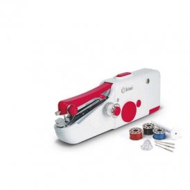Portable Travel Handheld Sewing Machine Kiwi 220-240 V / 50-60 Hz Red/White