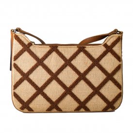 Håndveske for Kvinner Laura Ashley SALWAY-QUILTED-TAN Brun 28 x 17 x 7 cm