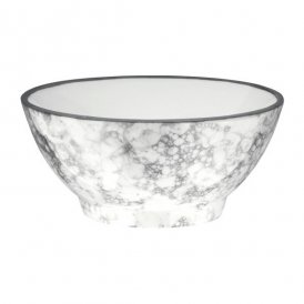 Bowl Inde Porcelain Black/White 450 ml (45 cl)