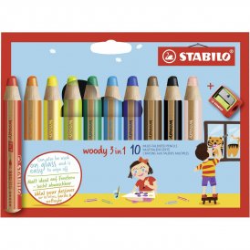 Colouring pencils Stabilo Woody (Refurbished A+)