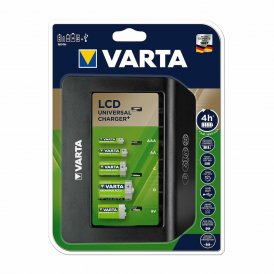 Charger + Rechargeable Batteries Varta AA/AAA/9V (Refurbished A)